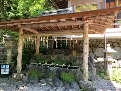 貴船神社の手水舎
