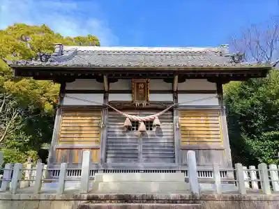 石井神明社の本殿・本堂