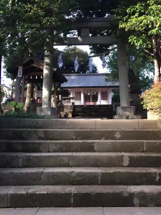 成宗白山神社の鳥居