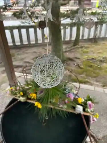 小名浜諏訪神社 ～海の鎮守様～の手水舎