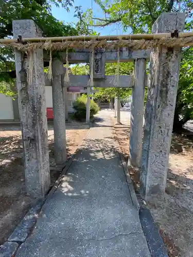 小田部宝満宮の鳥居