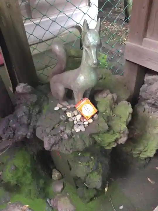 諏訪神社の狛犬