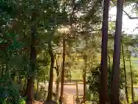 白山神社の周辺