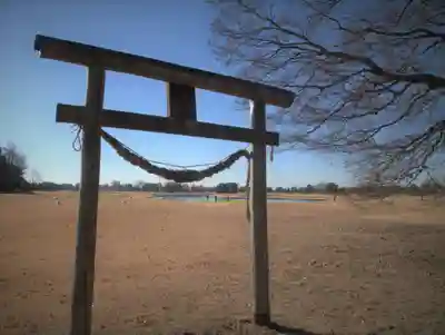 水神神社の鳥居