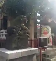 皆中稲荷神社の狛犬