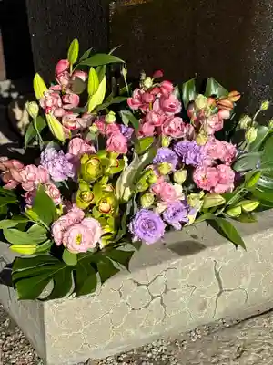 上尾御嶽神社の手水舎