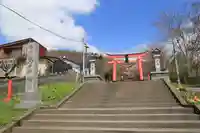 虻田神社の鳥居