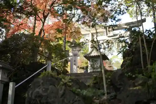 多摩川浅間神社の鳥居