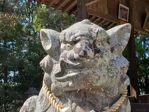 垣田神社の狛犬