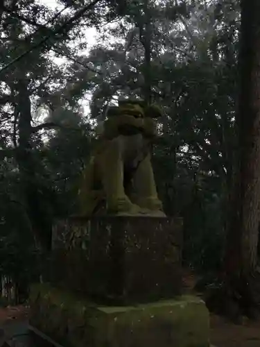 香取神社の狛犬