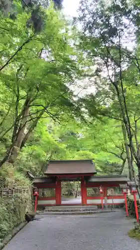 貴船神社の山門