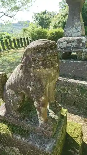 永尾剱神社の狛犬