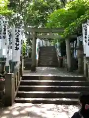 八百富神社の鳥居