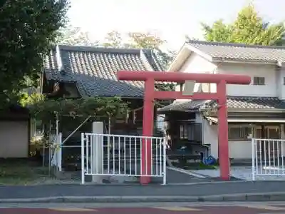 岡野神社の鳥居