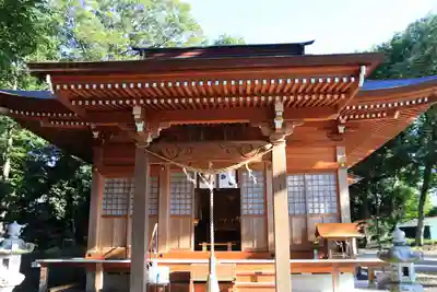 阿久津「田村神社」(郡山市阿久津町)旧社名:伊豆箱根三嶋三社の本殿・本堂