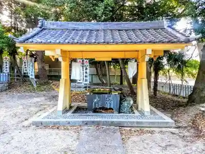 藤井神社（追分藤井神社）の手水舎