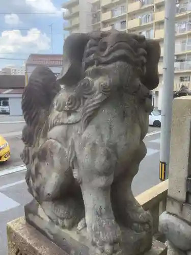 大山祗社（新生）の狛犬