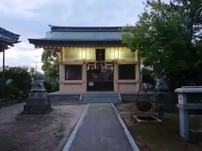 八幡社の本殿・本堂