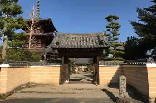 法輪寺の山門