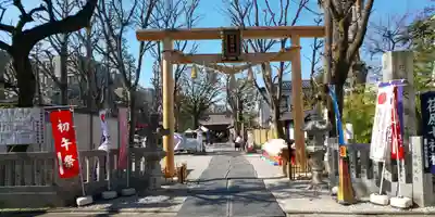 蛇窪神社の鳥居