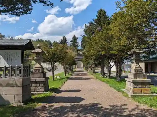 留辺蘂神社の景色