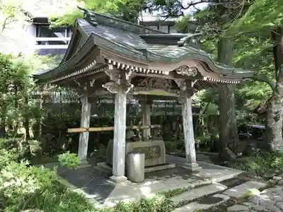 長安寺の手水舎