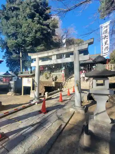 下野國一社八幡宮の鳥居