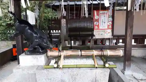 護王神社の手水舎