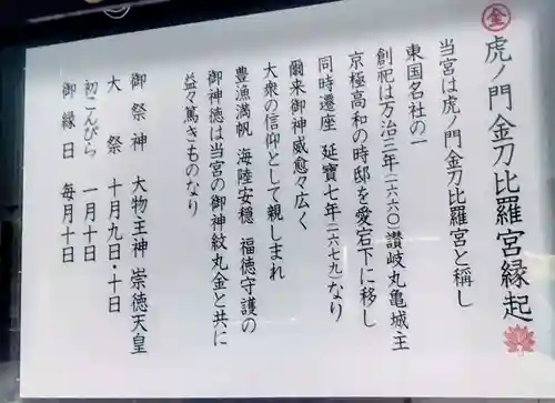 虎ノ門金刀比羅宮(東京都)