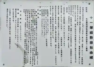 熱田社（宝神町会所裏）の歴史