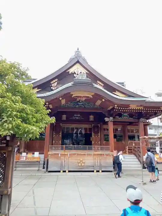 湯島天満宮の本殿・本堂