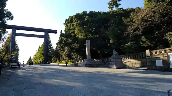 靖國神社の鳥居