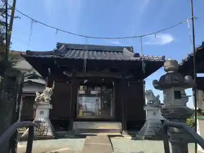 冨尾菅原神社の山門・神門