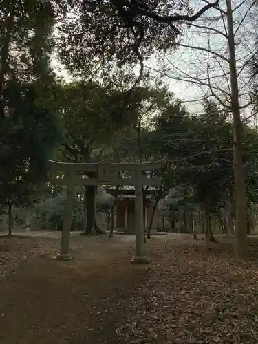 八幡神社の鳥居