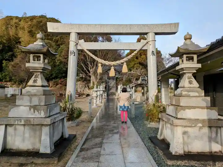 貴志神社の鳥居