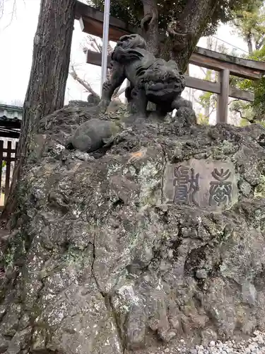 牛嶋神社の狛犬