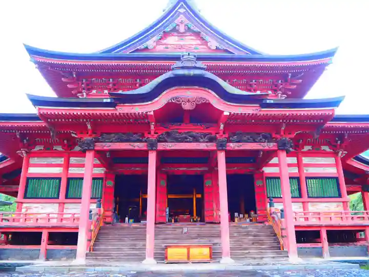 甲斐善光寺の本殿・本堂