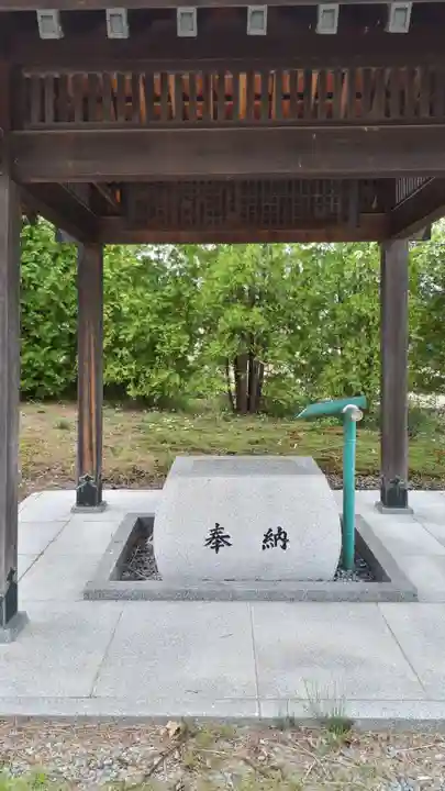 洞爺湖神社の手水舎