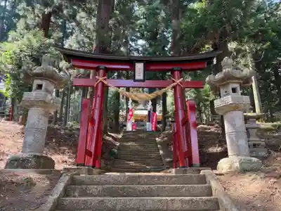 大宮温泉神社の鳥居