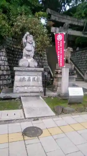 品川神社の像