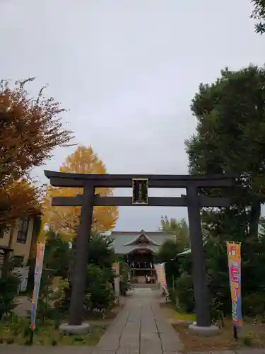 鷺宮八幡神社の鳥居