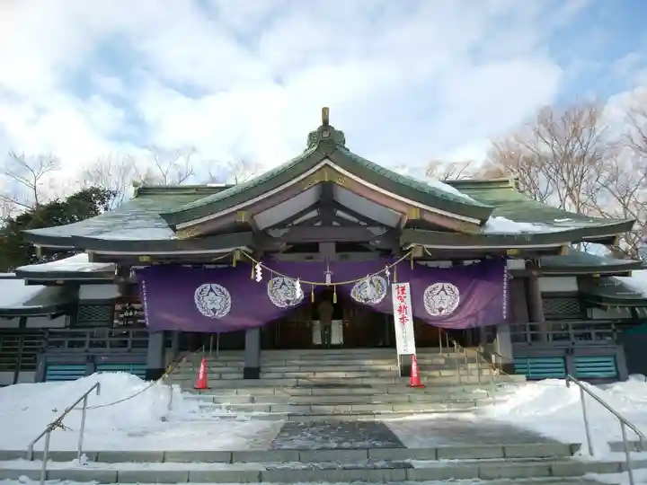 札幌護國神社の初詣