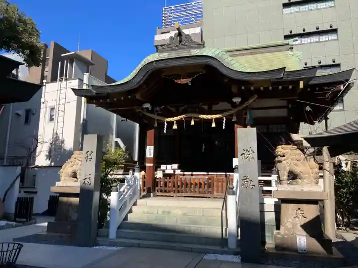 鵲森宮の本殿・本堂