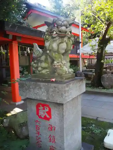 くまくま神社(導きの社 熊野町熊野神社)の狛犬