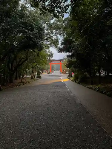 宇佐神宮の鳥居