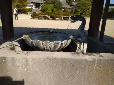 叡福寺の手水舎