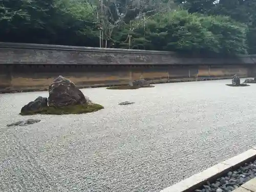 龍安寺の庭園