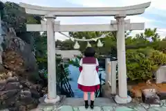 海津見神社（桂浜龍王宮）の鳥居