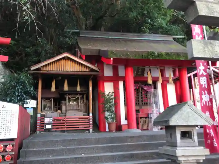 徳島眉山天神社の末社・摂社