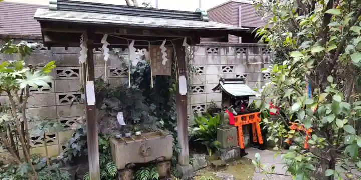 四谷於岩稲荷田宮神社の手水舎